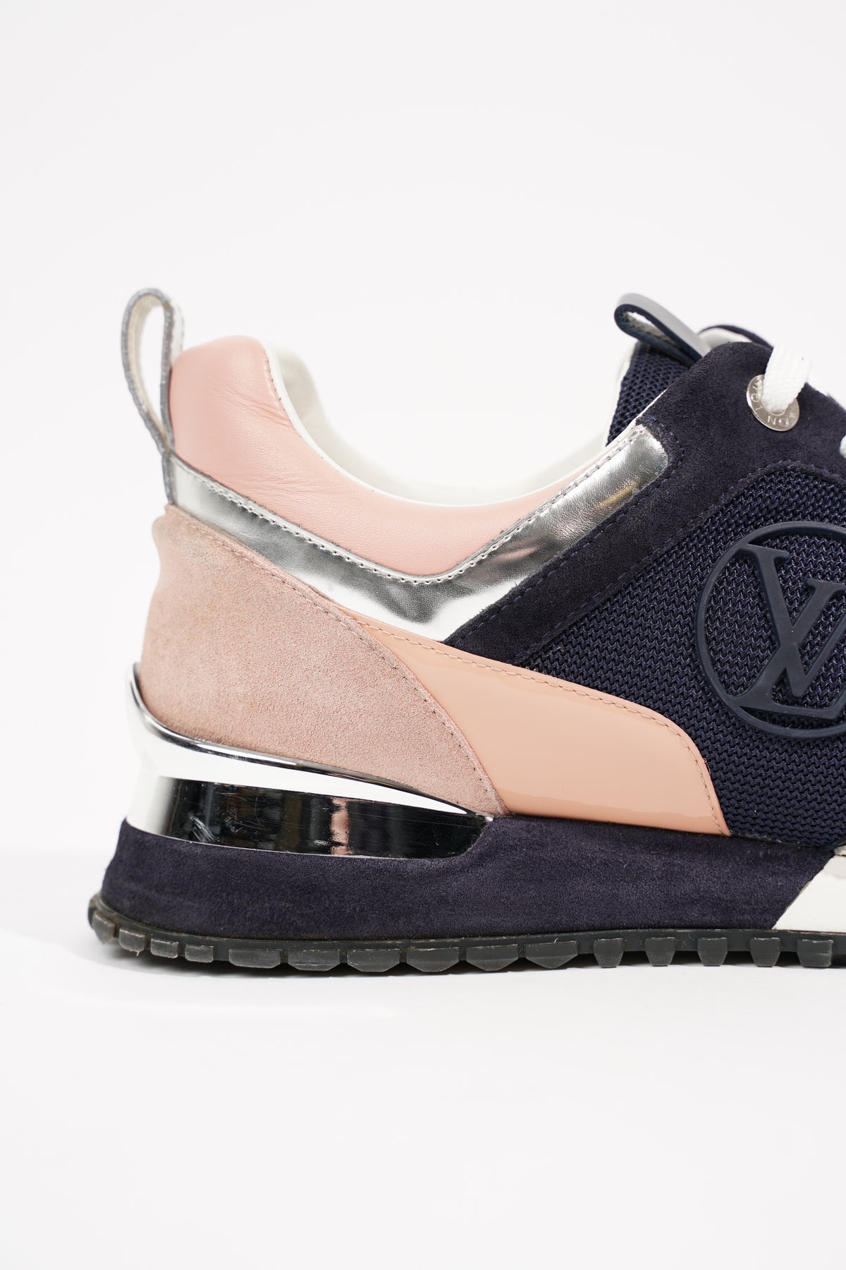 Louis Vuitton Womens Run Away Navy / Cream / Pink EU 41 / UK 8