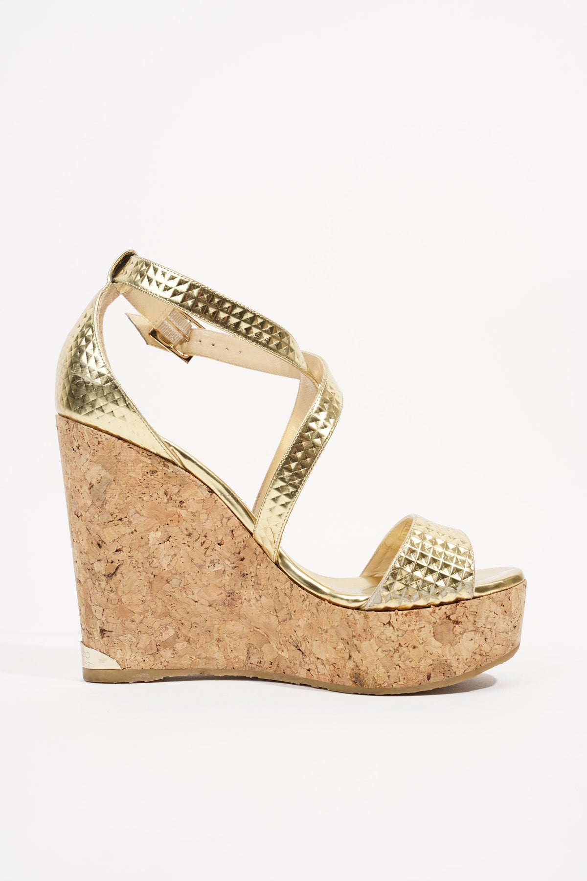 Metallic Gold Wedge Sandals | Florence Close SS24 | Radley London